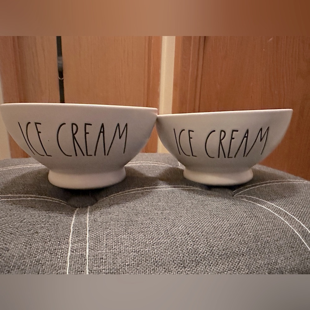 Rae Dunn Ice Cream Bowls - set of 2
